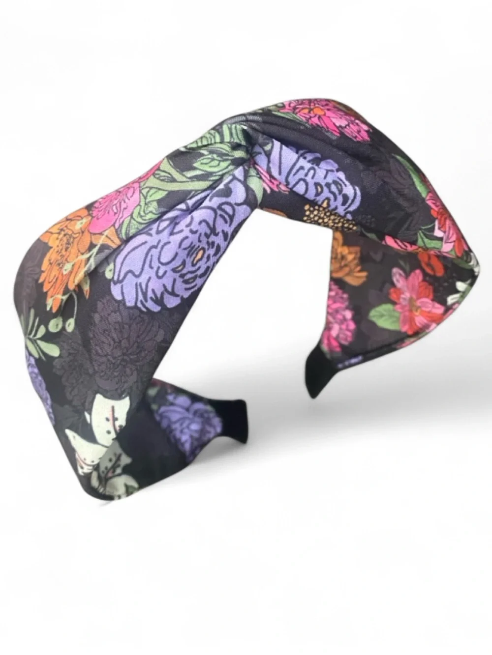 Floral Top Knot Headband - Brand New